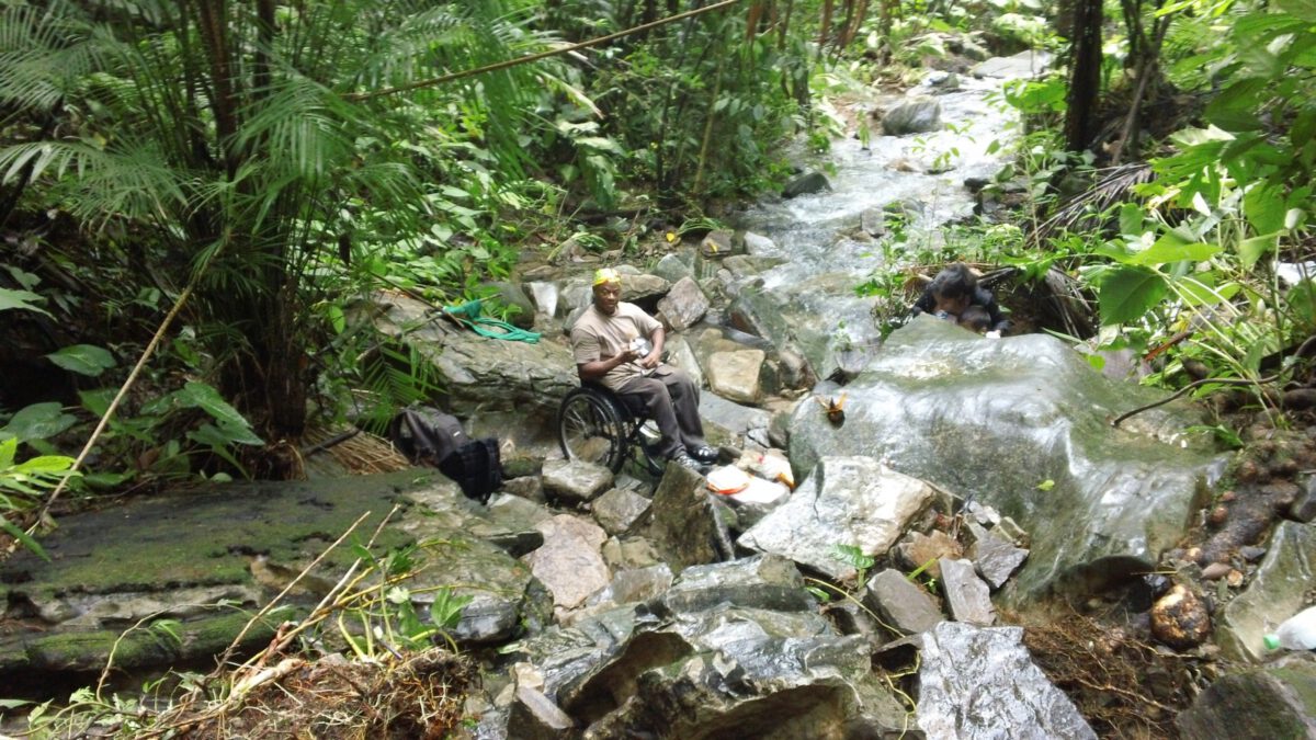 Eric-Logan | All-Terrain RoughRider Wheelchair | Jungle-Philippines